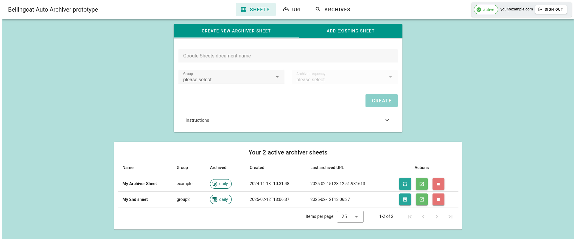 UI preview
