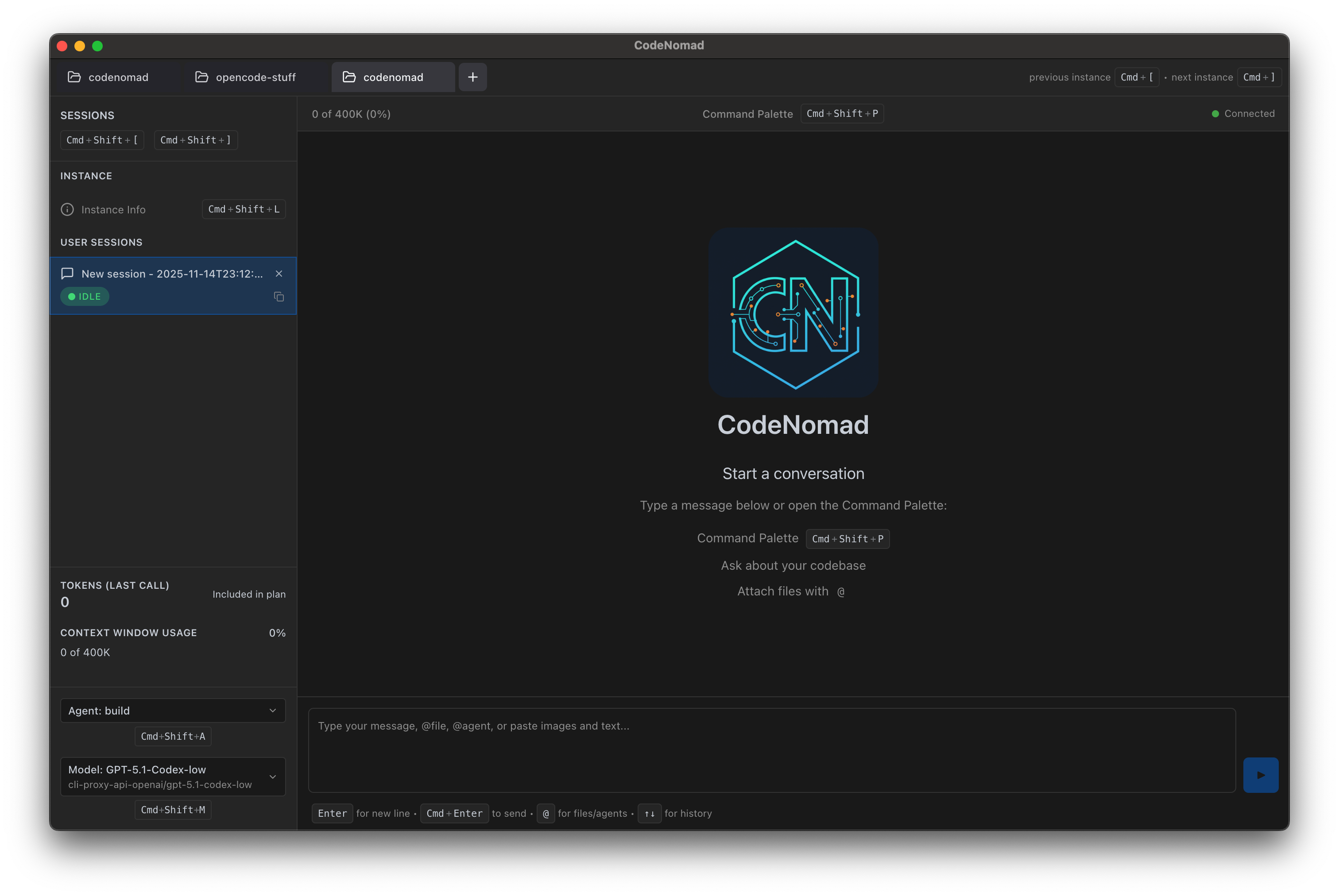 Multi-instance workspace
